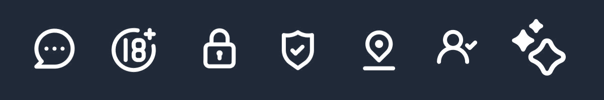 Site features badges